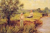 The Rush Gatherers by Henry John Yeend King